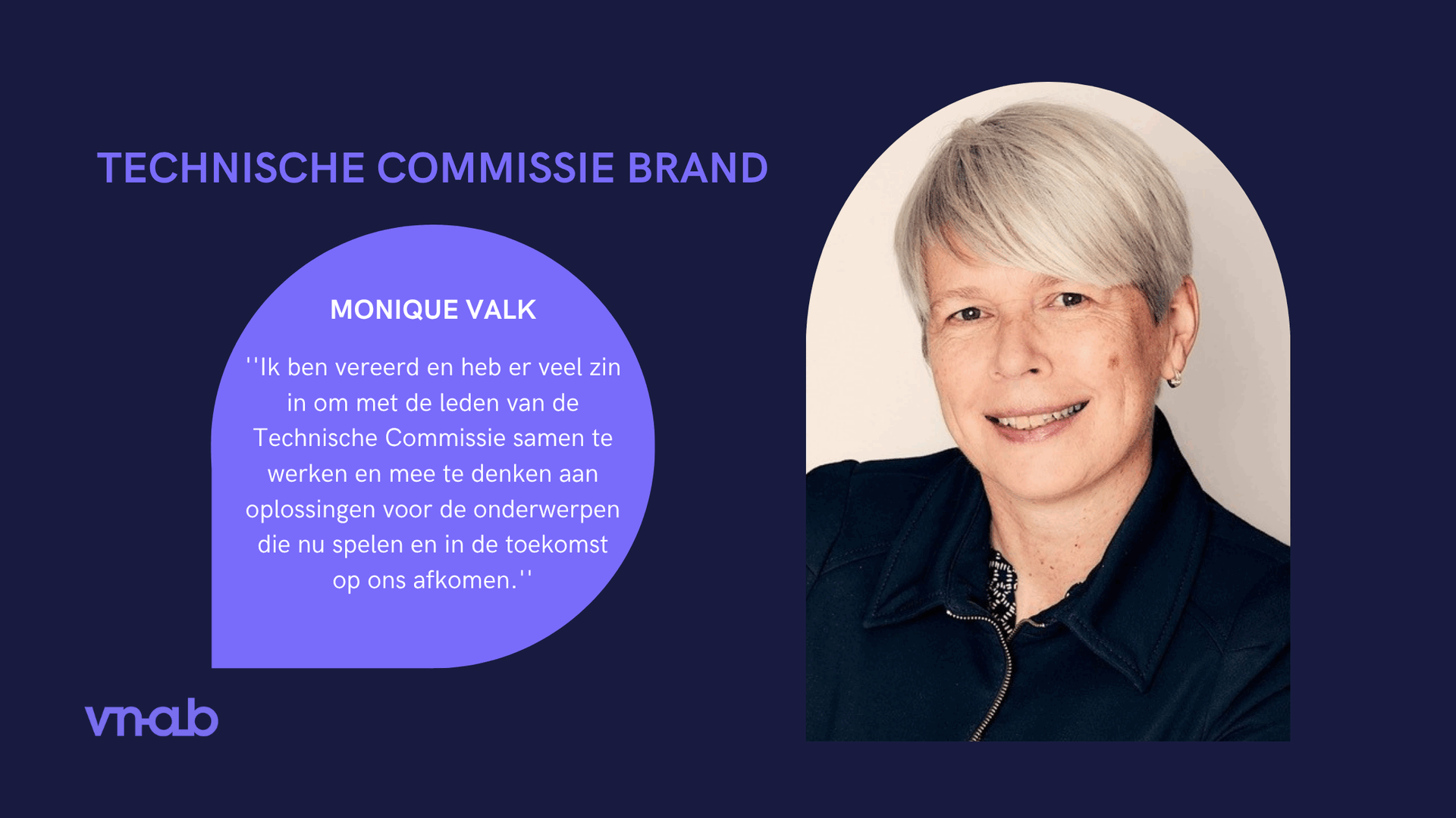 VNAB verwelkomt Monique Valk